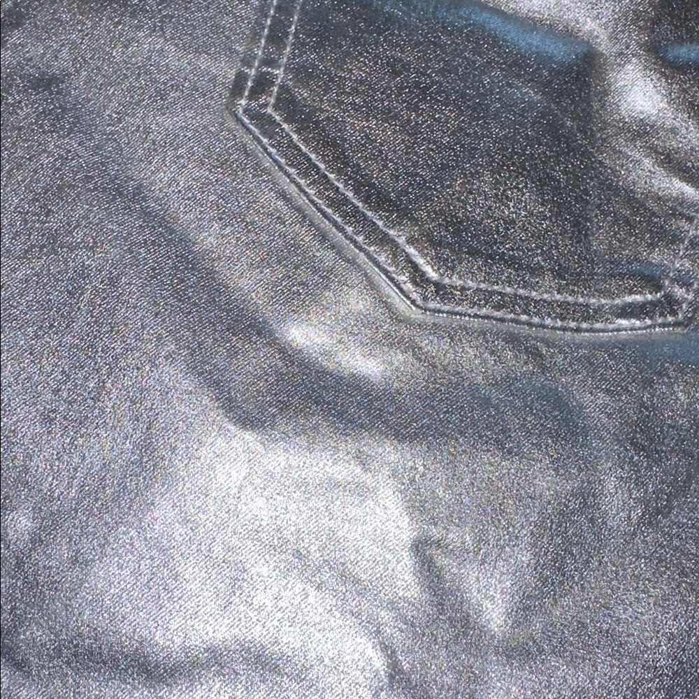 Calvin Klein Metallic Mini Skirt - Picture 3 of 4